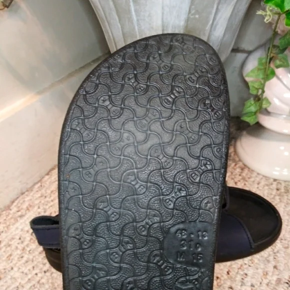 Birkenstock Tatami Nebraska Navy Nubuck, Slingback Sandal-Men's Size 15 Narrow - Picture 7 of 9